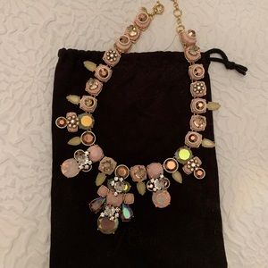 J. Crew — Pink Statement Necklace
